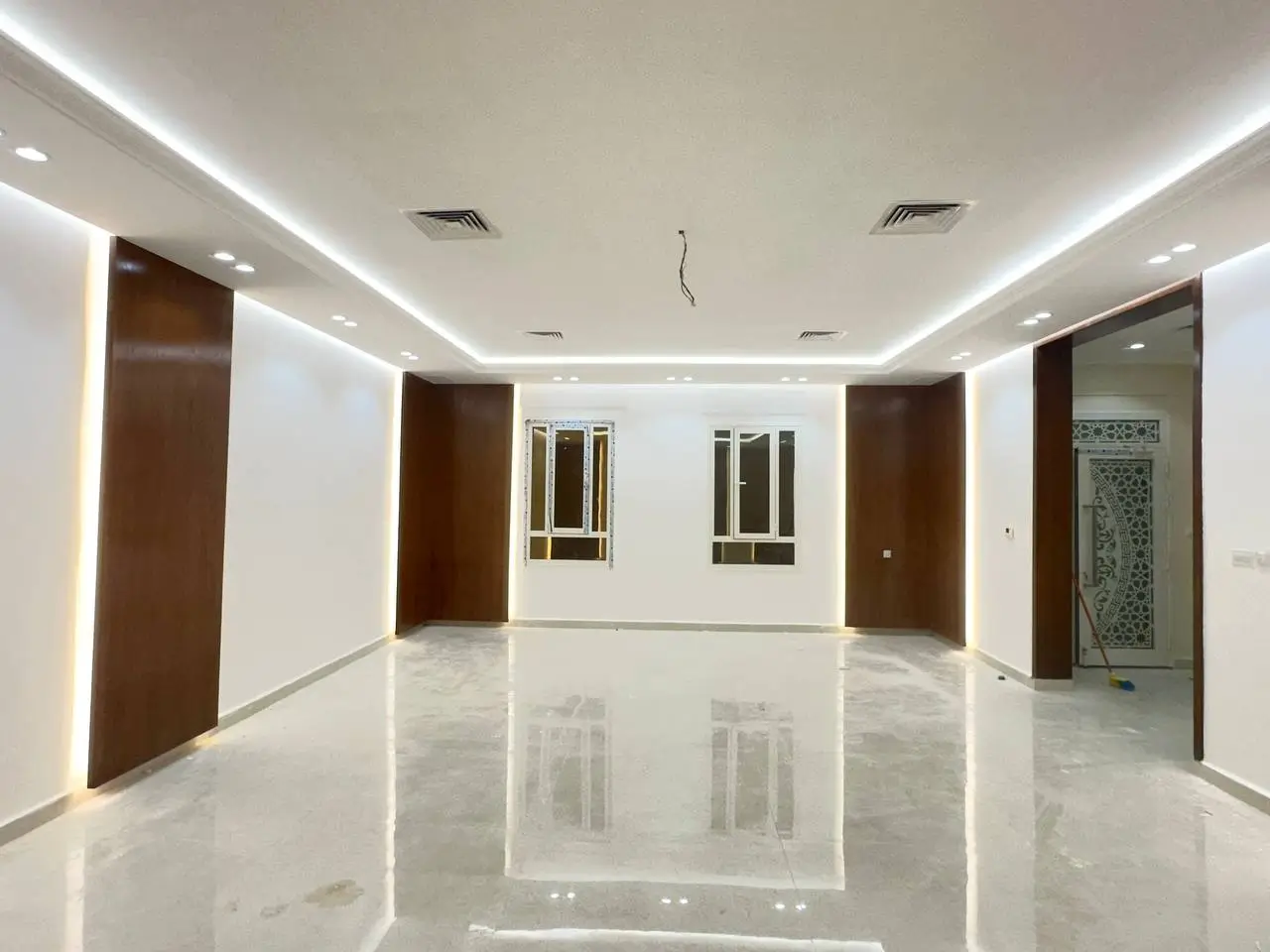 مساحة معيشة حديثة