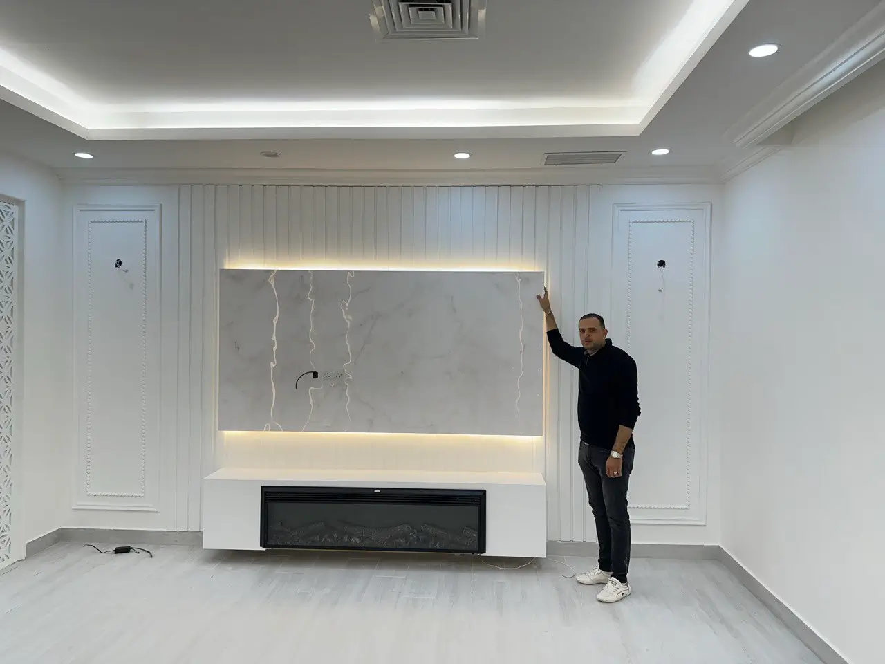 مساحة جلوس مريحة بلمسات عصرية