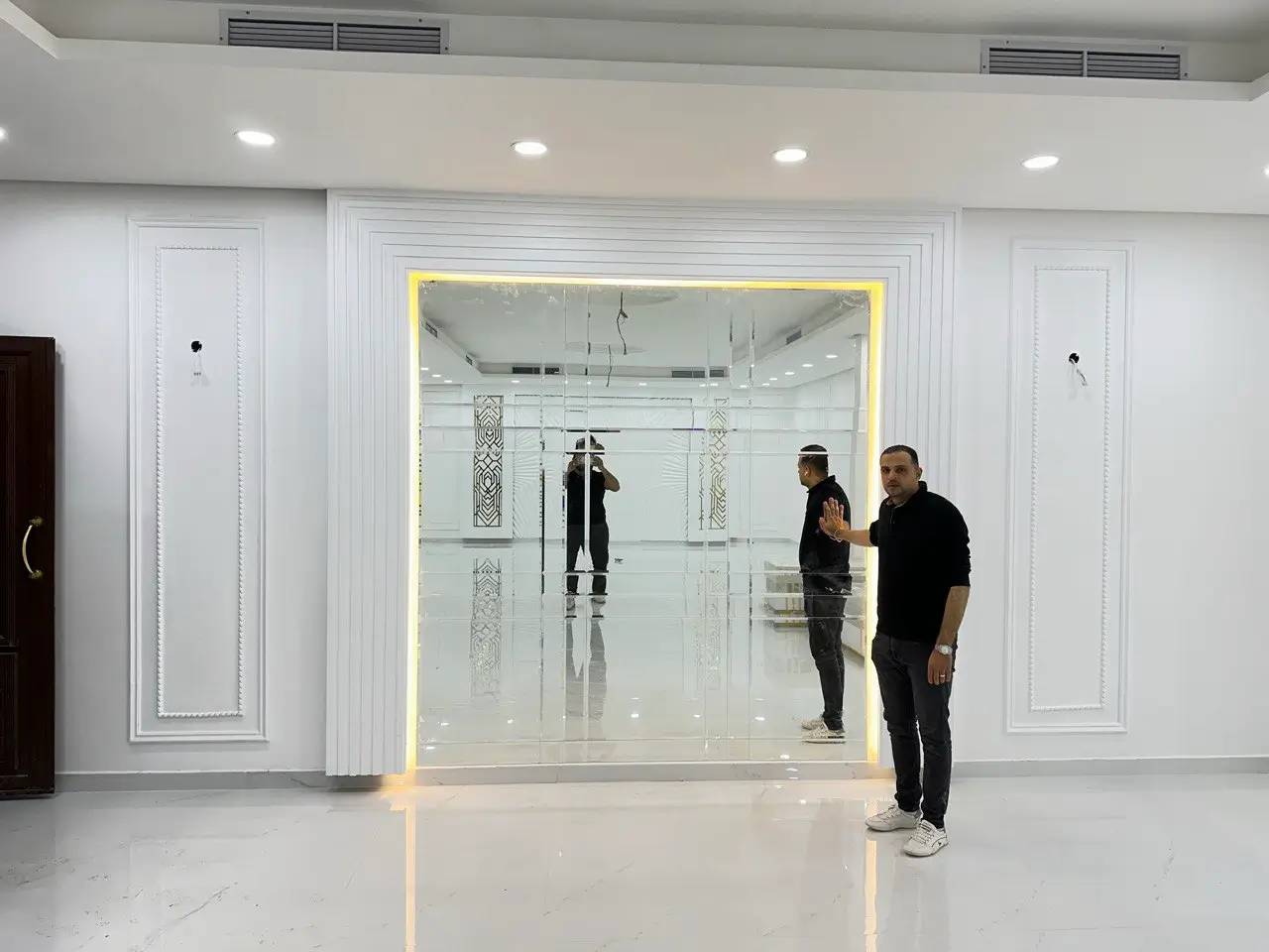 صالة استقبال عصرية